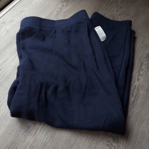 Kohl's 3X (24W-26W) Navy Pocketed Sweatpants